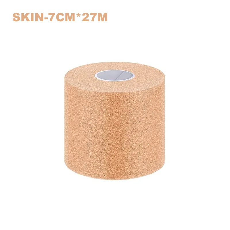Foam underwrap tape roll, skin tone 7 cm width